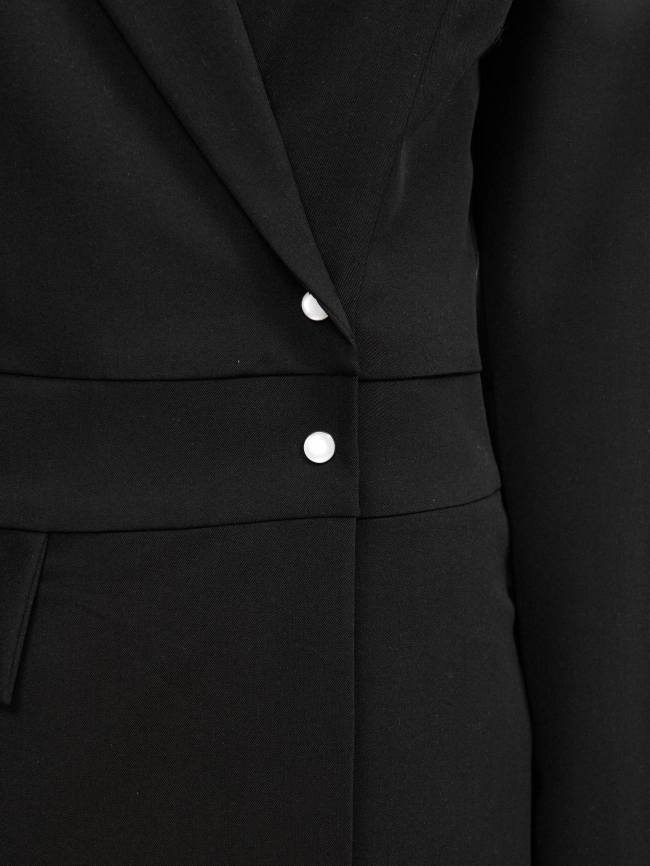 Комбинезон медицинский женский, длинный рукав, цвет черный, арт 1-723 фото 6