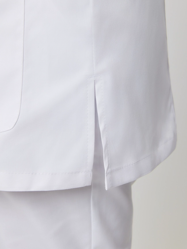 Блузон медицинский женский, короткий рукав, модель 5-510, цвет белый фото 6